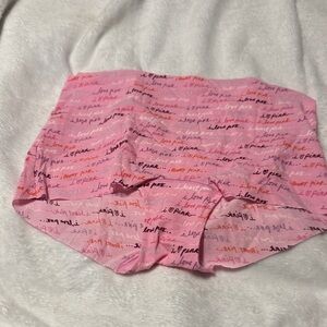 Victoria's Secret Pink and Orange Printed Panties